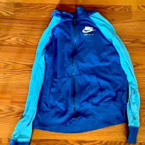 Blue Nike sweater